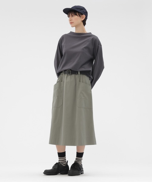 MHL.（エムエイチエル） キャップ 帽子 レディース CANTON LIGHT DENIM