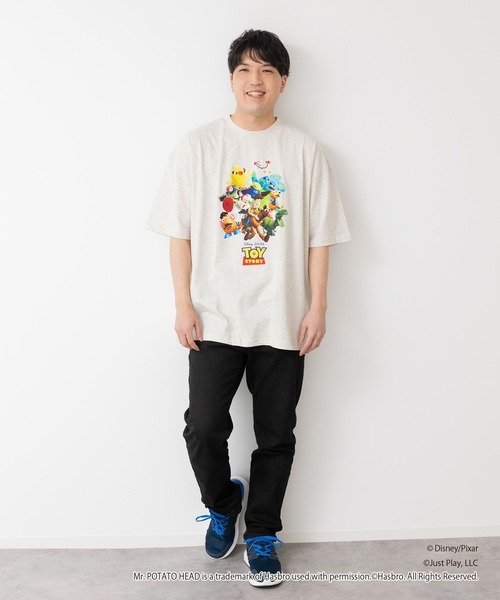Disney（ディズニー） tシャツ 「トイストーリー」半袖Tシャツ メンズ