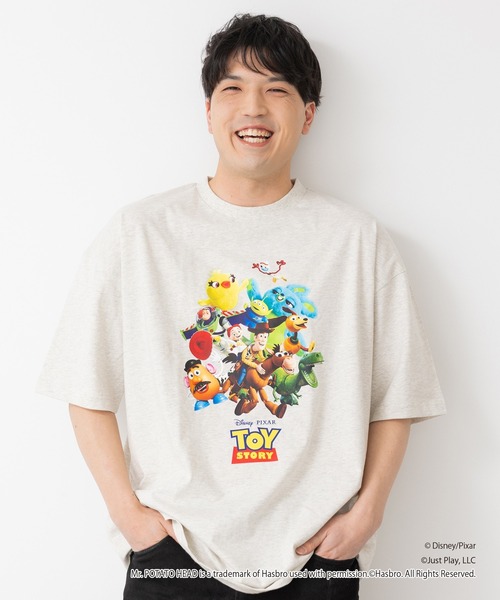 希少 TOY STORY 2 Tシャツ　トイストーリー　ディズニー　Disney Disney（ディズニー） tシャツ 「トイストーリー」半袖Tシャツ メンズ