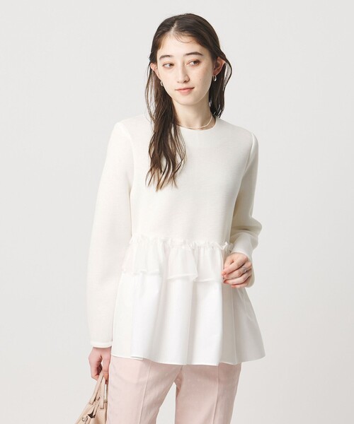 UNITED ARROWS（ユナイテッドアローズ） tシャツ ペプラムフリル