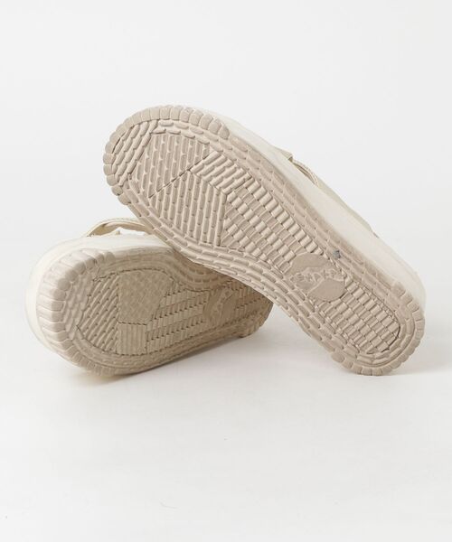 「SHAKA」 フラットサンダル 24cm ベージュ レディース_画像3
