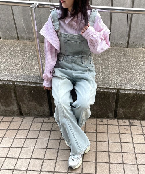 CRB サロペット オーバーオール デニムサロペット レディース