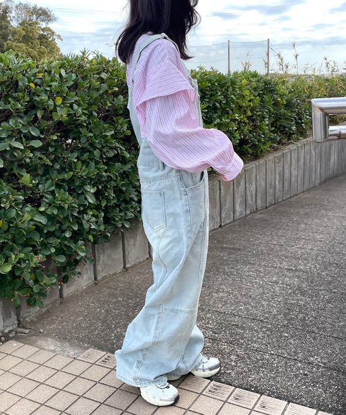 CRB サロペット オーバーオール デニムサロペット レディース
