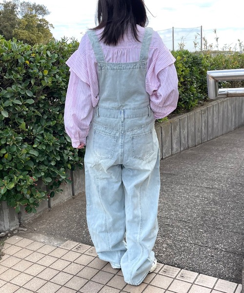 CRB サロペット オーバーオール デニムサロペット レディース