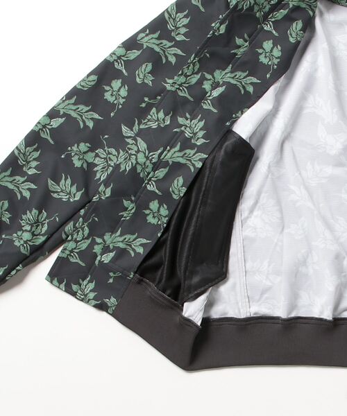 「ACANTHUS」 ブルゾン L ブラック×グリーン メンズ_画像3