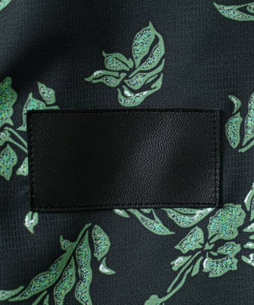 「ACANTHUS」 ブルゾン L ブラック×グリーン メンズ_画像5