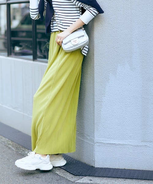 「slattgir」 ロングスカート M ブルー レディース_画像6