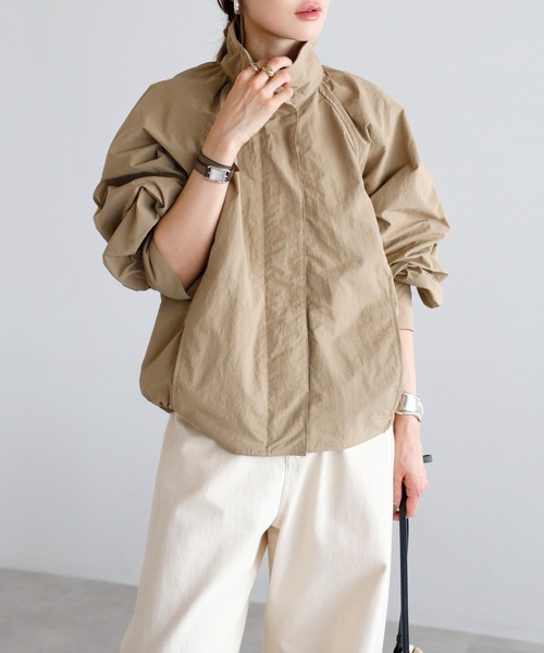 ✴︎tantan✴︎ページ。撥水コート グレージュ Ｓ THE CASUAL｜SPU別注 WINDSTOPPER(R) PRODUCTS BY GORE-TEX LABS