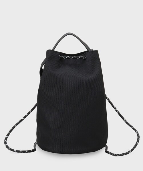 THE SHOP TK ショルダーバッグ ツイル2WAY 巾着バッグ メンズ