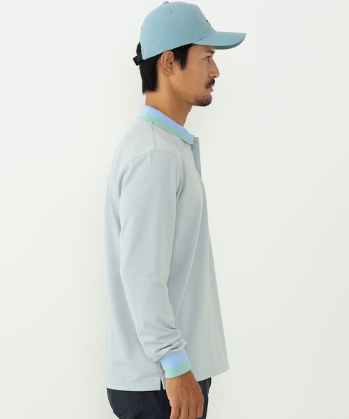 BEAMS GOLF（ビームス ゴルフ） 長袖ポロシャツ LARGE ホワイト メンズ