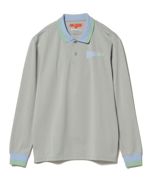 ビームスゴルフ　長袖ポロシャツ BEAMS GOLF（ビームス ゴルフ） 長袖ポロシャツ LARGE ホワイト メンズ