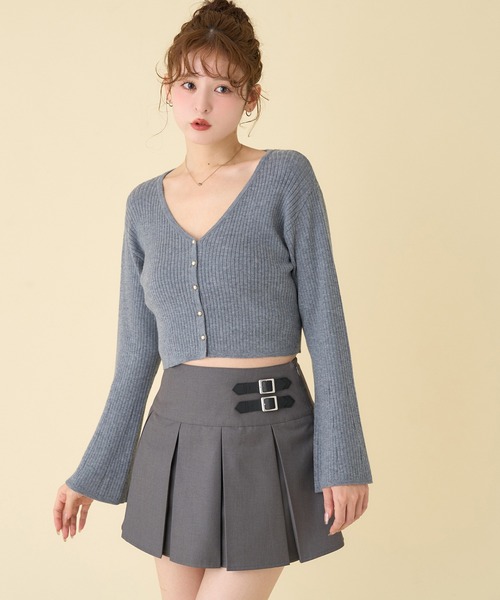 「one after another NICE CLAUP」 ニットカーディガン FREE ホワイト レディース_画像3