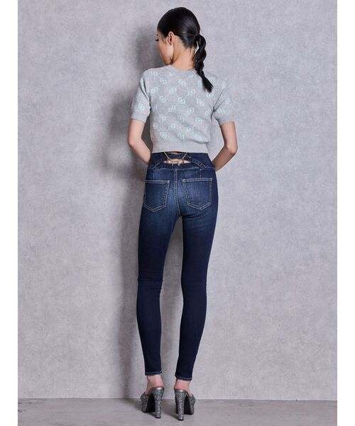 新品　GYDA ジーパン　スキニー GYDA（ジェイダ） ジーンズ デニム デニムパンツ ハイウエストボタン