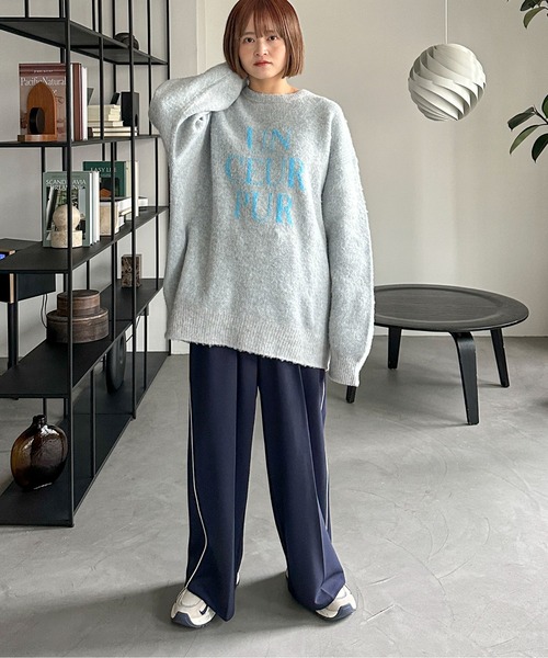 「PILIT」 長袖ニット MEDIUM ブラウン レディース_画像3