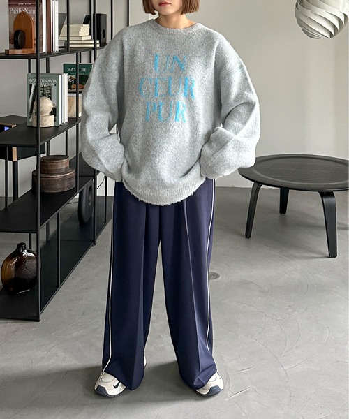 「PILIT」 長袖ニット MEDIUM ブラウン レディース_画像5