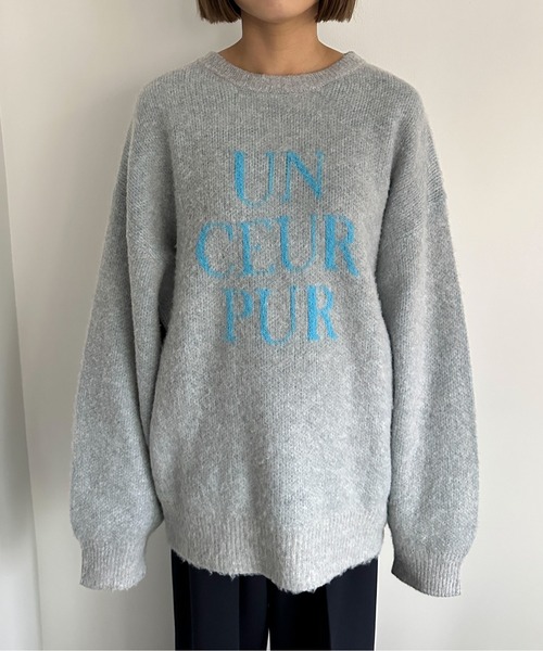 「PILIT」 長袖ニット MEDIUM ブラウン レディース_画像9