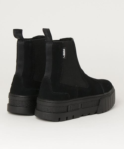 「PUMA」 シューズ 22.5cm ブラック レディース_画像3