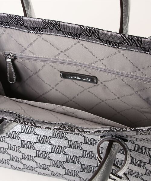 「MICHAEL KORS」 ハンドバッグ FREE シルバー レディースの画像