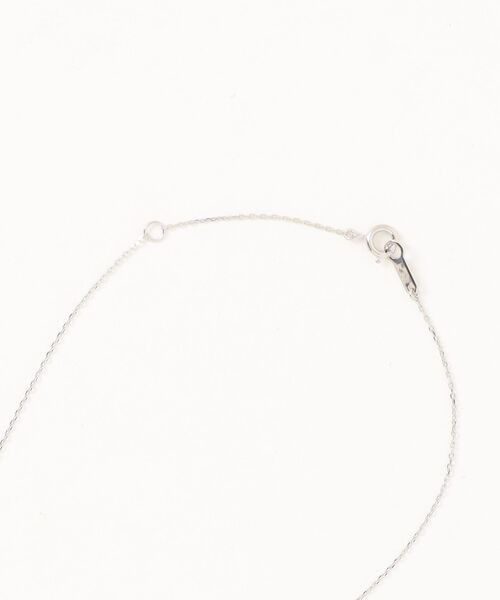 4℃（ヨンドシー） ネックレス シルバー ダイヤモンド しずく