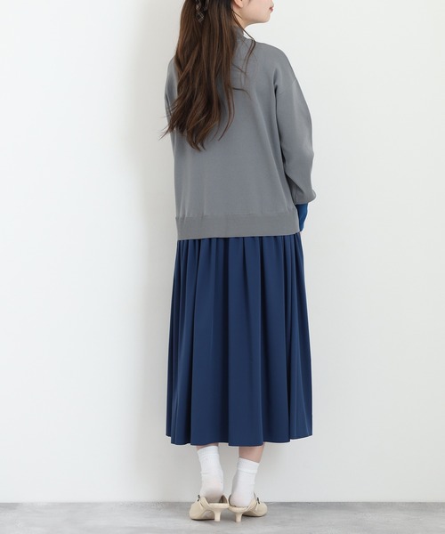 「Anna Nicola」 ドッキングワンピース 38 ブラック レディース_画像9