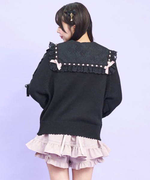 Secret Honey（シークレットハニー） ニット セーター 肩レースアップ