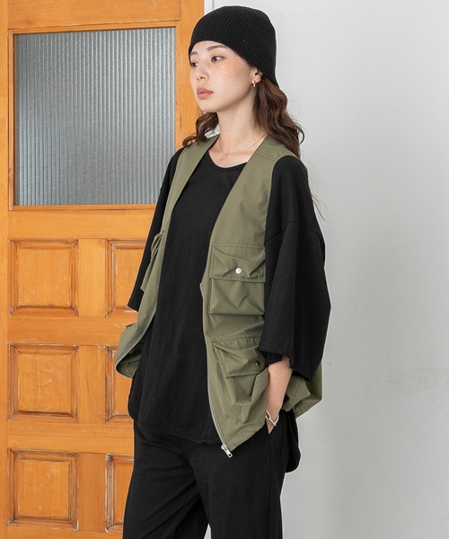 PICHI ベスト ジレ ミリタリーベスト レディース : ZOZOTOWN Yahoo!店 PICHI ベスト ジレ ミリタリーベスト レディース : ZOZOTOWN Yahoo!店