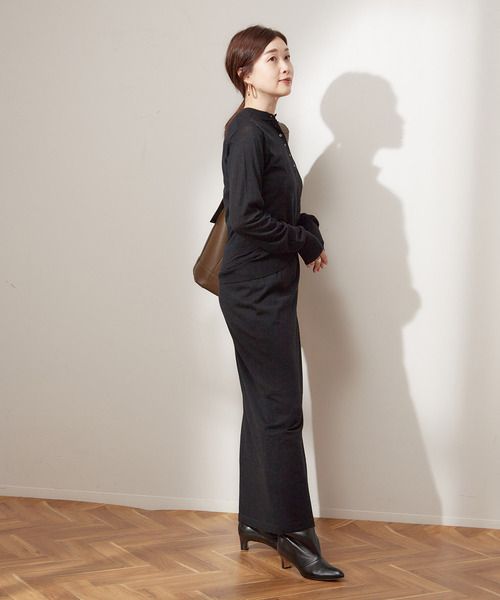 「journal standard L'essage」 ニットスカート FREE キャメル レディース_画像4