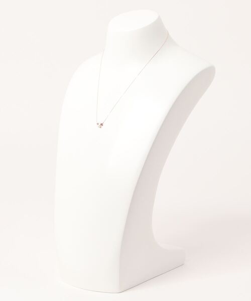 「BLOOM」 ネックレス 40cm ピンクゴールド レディース_画像3