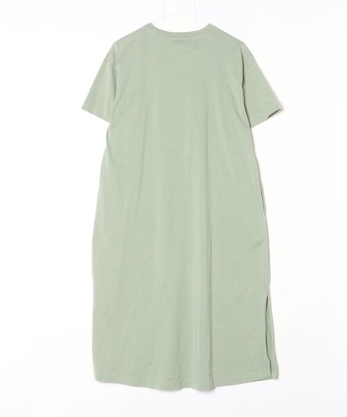 「KELTY」 Tシャツワンピース M グリーン レディース_画像2