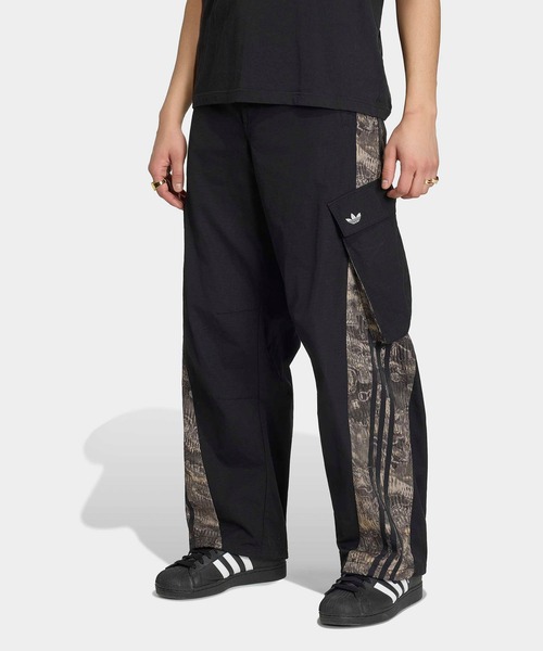 adidas（アディダス） ワイドパンツ カーゴパンツ メンズ レディース