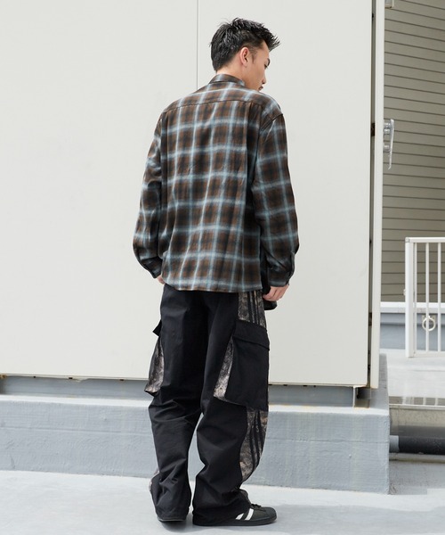 adidas（アディダス） ワイドパンツ カーゴパンツ メンズ レディース