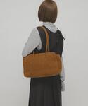 「KBF」 トートバッグ ONE ダークブラウ...の詳細画像2