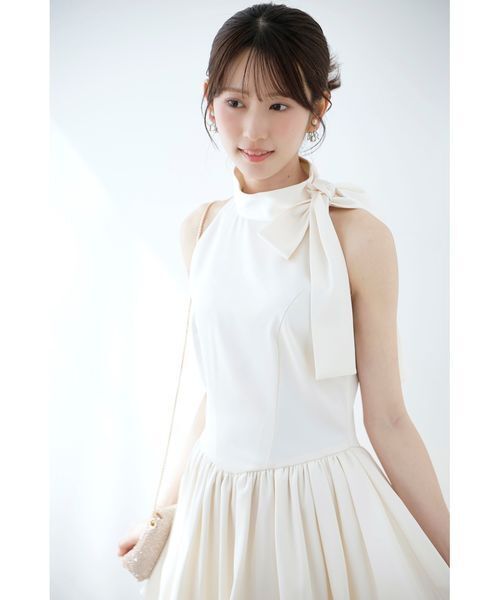 SNIDEL（スナイデル） ドレス ボリュームバルーンミニドレス