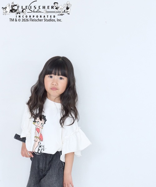 LOWRYS FARM（ローリーズファーム） tシャツ BettyフリルTEE 