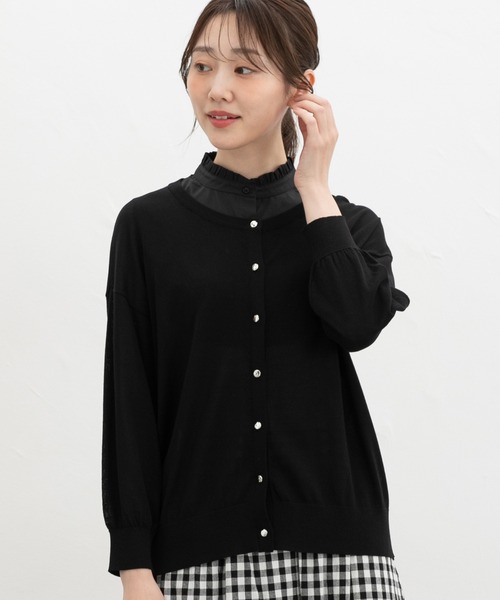 TheSoloist. attachment neck hood 18ss 付襟 Honeys（ハニーズ） つけ襟 付け襟 付け衿・スタンドフリル : ZOZOTOWN