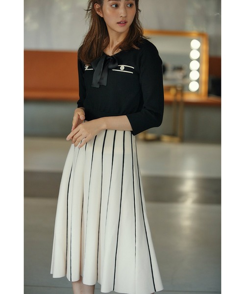 「JILL by JILL STUART」 ニットワンピース FREE ブラウン レディース_画像5
