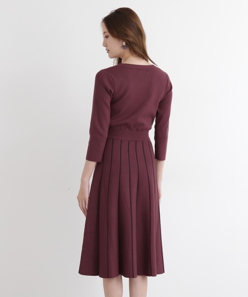 「JILL by JILL STUART」 ニットワンピース FREE ブラウン レディース_画像9