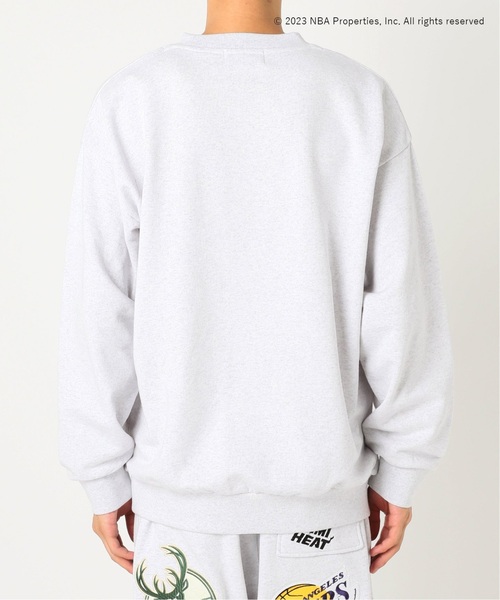 NBA スウェットカットソー LARGE ネイビー メンズ : ZOZOTOWN Yahoo!店
