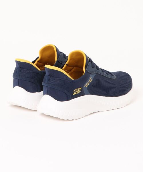 「SKECHERS」 シューズ 24.5cm ブラック×ブラック メンズ_画像2