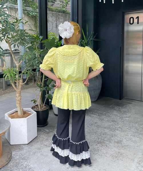 HELLO.SANFRANCISCO（ハローサンフランシスコ） ブラウス シャツ 半袖