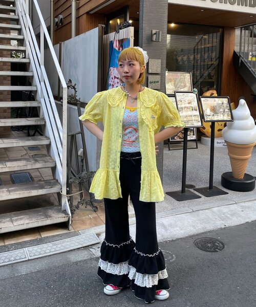 HELLO.SANFRANCISCO（ハローサンフランシスコ） ブラウス シャツ 半袖