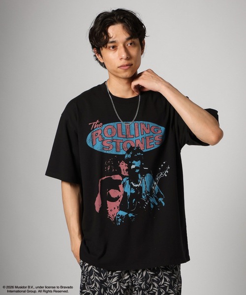 BAYFLOW（ベイフロー） tシャツ 「THE ROLLING STONES(ザ・ローリング