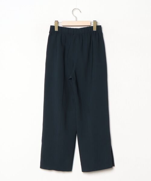 「INDIVI」 パンツ 34 ネイビー レディース_画像2