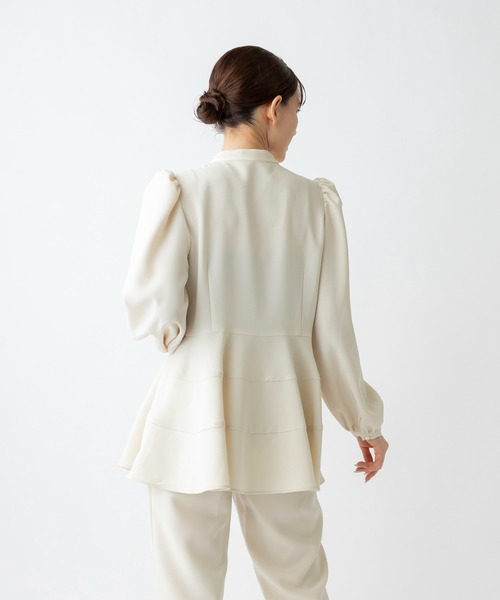 「Sono」 長袖ブラウス 1 ベージュ レディース_画像8