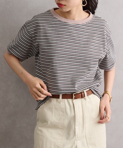 「STAR&STRIPE」 半袖Tシャツ M ブラック レディース_画像8