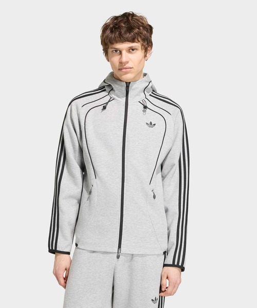 新品アディダスHMストリートミックスジップパーカーウィンドブレーカー adidas（アディダス） パーカー スペーサー チームガイスト 26 カット