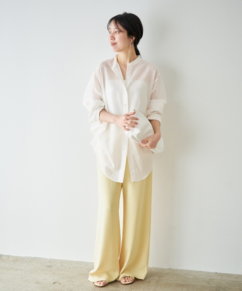 「Plage」 長袖ブラウス - ピンク レディース_画像5