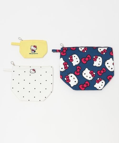 「JEANASIS」 ポーチ「HELLO KITTYコラボ」 FREE ネイビー レディース_画像6