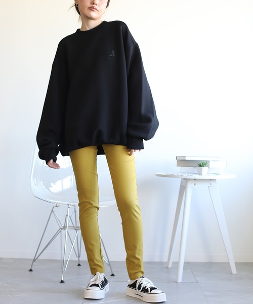 レギンス スパッツ ハイウエストストレッチ美脚スキニーレギンスパンツ (LV) レディース | aimoha | 19