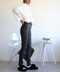 レギンス スパッツ ハイウエストストレッチ美脚...の詳細画像3